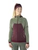 DYNAFIT Fleece vest "Tour Wool" kaki/bordeaux