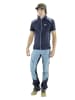 DYNAFIT Functionele bodywarmer "Transalper" donkerblauw/lichtblauw