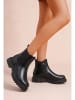 Foreverfolie Chelsea-Boots in Schwarz