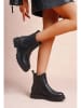 Foreverfolie Chelsea-Boots in Schwarz