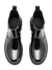 C'M Chelsea-Boots in Schwarz