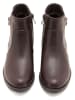 C'M Enkelboots donkerbruin