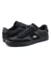 Lacoste Skórzane sneakersy w kolorze czarnym