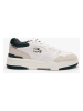 Lacoste Leder-Sneakers in Weiß/ Beige