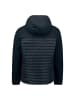 No Excess Doorgestikte jas donkerblauw