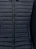 No Excess Doorgestikte jas donkerblauw