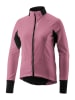Gonso Softshell-Fahrradjacke lichtroze/zwart