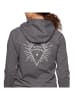 Black Diamond Hoodie "Rays" grijs