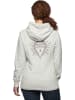 Black Diamond Hoodie "Rays" lichtgrijs