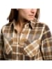 Black Diamond Flanellen blouse "Projekt" bruin/lichtbruin