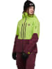Black Diamond Hardshelljacke "Recon" in Grün/ Bordeaux