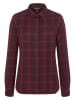 Black Diamond Flanellhemd "Serenity" in Bordeaux