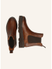 MELVIN & HAMILTON Leren chelseaboots lichtbruin