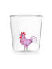 Onlylux Glas "Pet Friends" roze - (H)9,3 cm