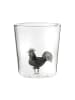 Onlylux Glas ''Pet Friends'' in Grau - (H)9,3 cm