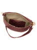 Mia Tomazzi Leder-Gürteltasche "Perugino" in Bordeaux - (B)23 x (H)13 x (T)2 cm