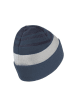 Jack Wolfskin Czapka beanie "Stripy" w kolorze szaro-granatowym