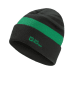 Jack Wolfskin Czapka beanie "Stripy" w kolorze zielono-czarnym