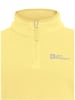 Jack Wolfskin Fleecepullover "Taunus" in Gelb