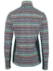 KARI TRAA Fleecejacke "Olga" in Dunkelgrün/ Mint