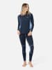 KARI TRAA Thermo-ondergoed "Sval" donkerblauw/lichtblauw