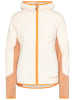 KARI TRAA Fleecejacke "Ragnhild" in Creme/ Apricot