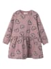 name it Kleid in Altrosa/ Dunkelblau