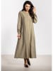 Awama Kleid in Oliv