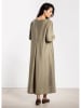 Awama Kleid in Oliv