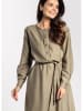 Awama Kleid in Oliv