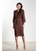 Awama Sukienka w kolorze brązowym