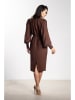Awama Kleid in Braun