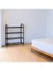 Joybos Schoenenkast zwart - (B)49,5 x (H)64 x (D)18,5 cm