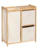 Joybos Wäsche-Regal in Beige - (B)66 x (H)78,5 x (T)33,3 cm