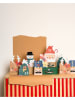 folia PAPER 72-delige adventskalenderset "Santa & Friends" groen/rood/blauw