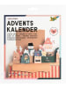 folia PAPER 72-częściowy zestaw "Santa & Freinds" w kolorze zielono-czerwono-niebieskim