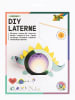 folia PAPER Laternen-Bastelset "Super Dinos" in Mint/ Gelb - ab 5 Jahren