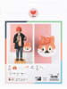 folia PAPER Laternen-Bastelset "Fox" in Orange/ Blau - ab 5 Jahren