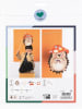 folia PAPER Lantaarn-knutselset "Hedgehog" beige/bruin/rood - vanaf 5 jaar