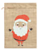 folia PAPER Jute zak beige/rood - (L)35 x (B)25 cm