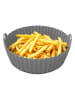 KITCHENCOOK Heißluftfritteusen-Backform in Grau - Ø 20 cm