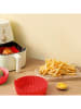 KITCHENCOOK Heißluftfritteusen-Backform in Rot - Ø 20 cm