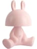 Leitmotiv Lampa stołowa LED "Bunny" w kolorze jasnoróżowym - 22 x 27 x 17 cm