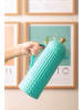 Present Time Thermokanne "Crown" in Hellblau/ Türkis - 920 ml