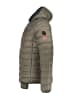 Geographical Norway Doorgestikte jas "Alaric" kaki