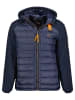 Geographical Norway Doorgestikte jas "Abator" donkerblauw