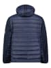 Geographical Norway Doorgestikte jas "Abator" donkerblauw