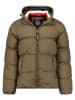 Geographical Norway Doorgestikte jas "Ancelo" kaki