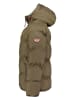 Geographical Norway Doorgestikte jas "Ancelo" kaki