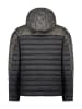 Geographical Norway Doorgestikte jas "Burator" donkergrijs